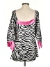 Allison Taylor 100% Polyester Pink 3/4 Sleeve Blouse Size S - photo 2