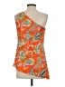 Etcetera 100% Silk Orange Tube Top Size 4 - photo 2
