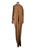 Vassia Kostara Solid Brown Jumpsuit Size S - photo 1