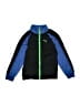 Puma 100% Polyester Color Block Blue Track Jacket Size 5 - photo 1