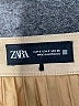 Zara 100% Polyester Solid Tan Casual Skirt Size S - photo 4