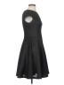Julia Jordan 100% Polyester Chevron-herringbone Black Cocktail Dress Size 4 - photo 4