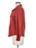 Caslon Red Long Sleeve Button-Down Shirt Size M - photo 5