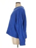 Gap Solid Blue Pullover Sweater Size XL - photo 5
