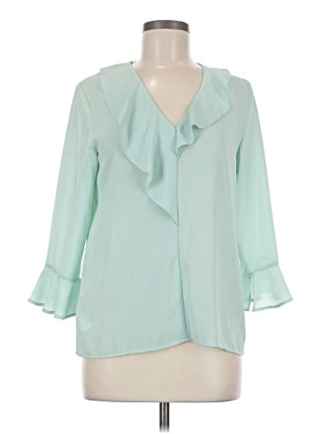 Mango 3/4 Sleeve Blouse (view 1)