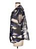 metaphor 100% Polyester Blue Short Sleeve Blouse Size XL - photo 5