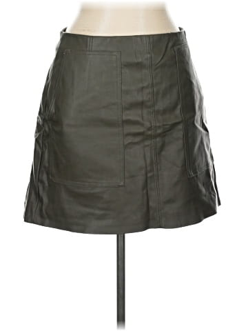 H&M Faux Leather Skirt (view 1)