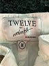 On Twelfth 100% Cotton Solid Ivory Khaki Shorts Size M - photo 3