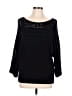 Moth Black Pullover Sweater Size M - photo 1