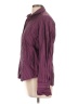 Audrey Talbott Stripes Burgundy Long Sleeve Blouse Size L - photo 5