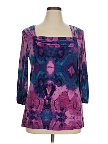 New Directions 3/4 Sleeve Blouse (view 1)