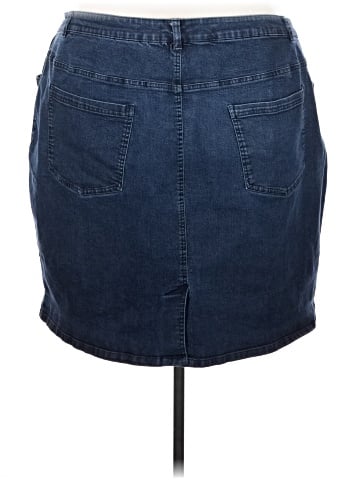 Jessica London Denim Skirt (view 2)