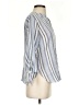 MICHAEL Michael Kors Stripes Blue 3/4 Sleeve Blouse Size XS - photo 4