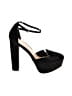 Shoedazzle Black Heels Size 9 - photo 1