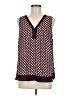 41Hawthorn 100% Polyester Burgundy Sleeveless Blouse Size M - photo 1