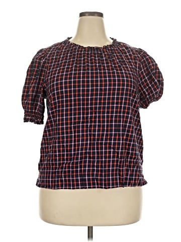 Free Assembly Short Sleeve Blouse (view 1)