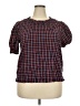 Free Assembly Red Short Sleeve Blouse Size XXL - photo 1