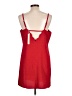 Esley Solid Red Casual Dress Size L - photo 2