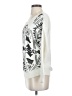 Blu Pepper Print White Pullover Sweater Size S - photo 5