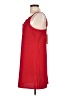 Esley Solid Red Casual Dress Size L - photo 5