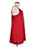 Esley Solid Red Casual Dress Size L - photo 4