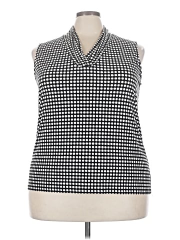 Anne Klein Sleeveless Blouse (view 1)