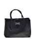 Bebe 100% Polyvinyl Chloride Black Satchel One size - photo 1