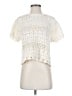 Universal Thread Ivory Short Sleeve Blouse Size S - photo 1