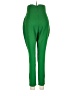 S.L. Fashions Solid Green Active Pants Size L - photo 2