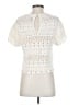 Universal Thread Ivory Short Sleeve Blouse Size S - photo 2