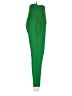 S.L. Fashions Solid Green Active Pants Size L - photo 4