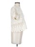 Universal Thread Ivory Short Sleeve Blouse Size S - photo 4
