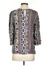 Alya Blue 3/4 Sleeve Blouse Size S - photo 2