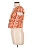 Love Tree Orange Short Sleeve Blouse Size L - photo 5