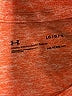 Under Armour 100% Polyester Orange Active T-Shirt Size L - photo 7