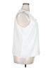 Nine West 100% Polyester White Sleeveless Blouse Size XXL - photo 4