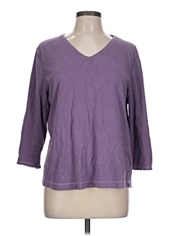 Eddie Bauer 3/4 Sleeve T-Shirt (view 1)