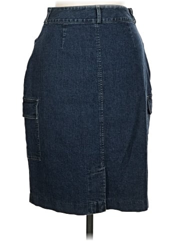 Geoffrey Beene Sport Denim Skirt (view 2)