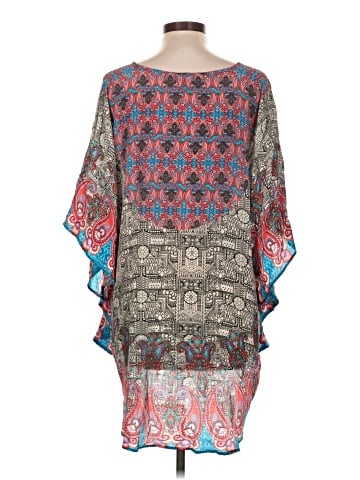 Tolani 3/4 Sleeve Silk Top (view 2)