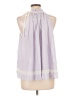 Sugar Lips Purple Sleeveless Blouse Size L - photo 2