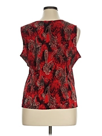 Plisse Sleeveless T-Shirt (view 2)