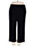 misook 100% Acrylic Black Casual Pants Size 2X - photo 1