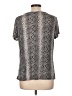 Jaclyn Smith Silver Short Sleeve Top Size L - photo 2