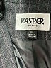Kasper 100% Polyester Gray Blazer Size 8 Petite - photo 6