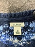 L.L.Bean 100% Lambswool Blue Wool Pullover Sweater Size M - photo 7