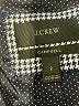 J.Crew Houndstooth Blue Wool Blazer Size 2 - photo 6