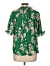 Sienna Sky 100% Polyester Floral Green 3/4 Sleeve Blouse Size L - photo 2