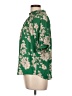 Sienna Sky 100% Polyester Floral Green 3/4 Sleeve Blouse Size L - photo 5