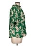 Sienna Sky 100% Polyester Floral Green 3/4 Sleeve Blouse Size L - photo 4