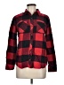 Natural Reflections Plaid Red Long Sleeve Button-Down Shirt Size M - photo 1